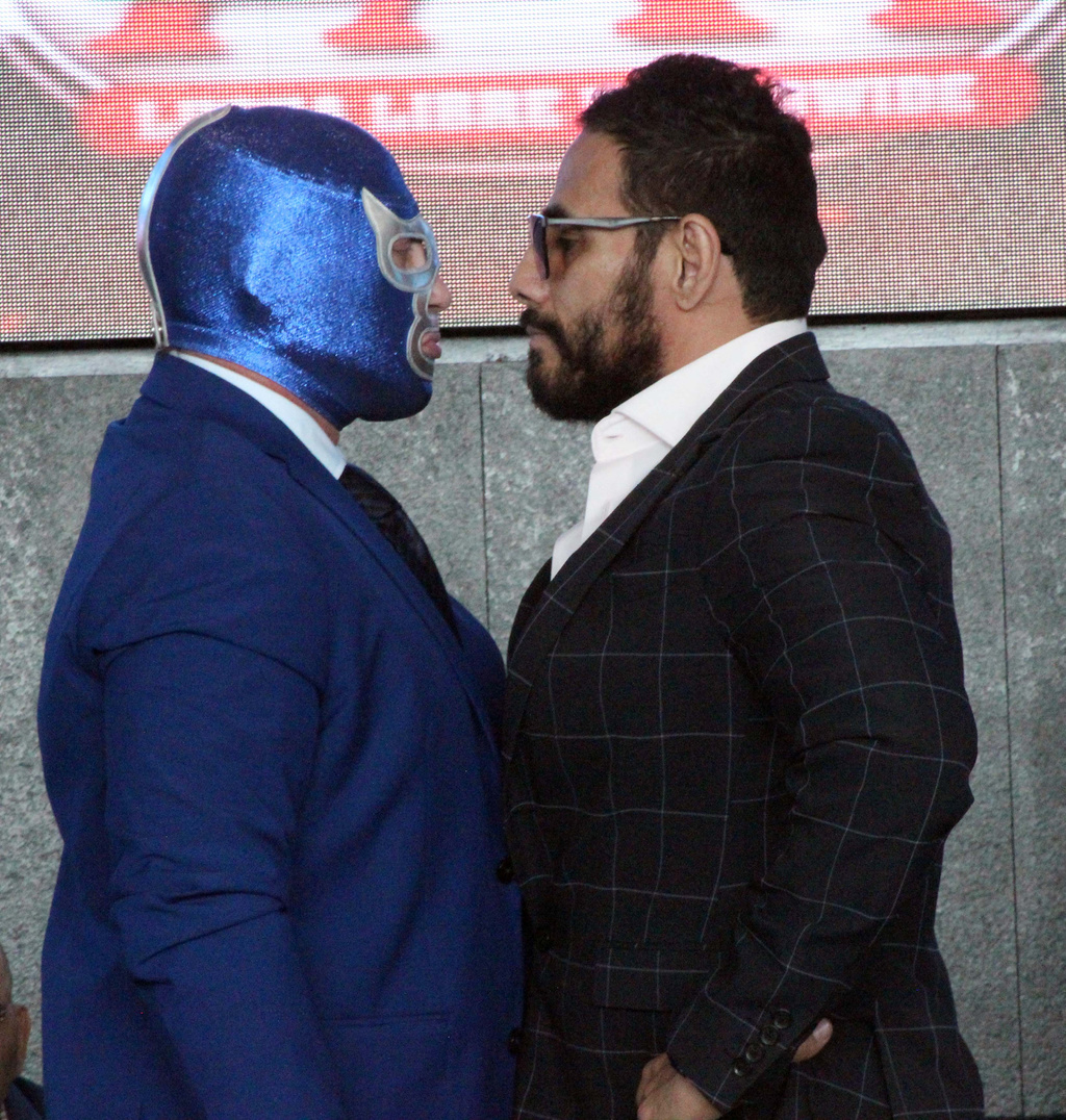 Blue Demon Jr expone su máscara ante Dr Wagner El Siglo de Torreón