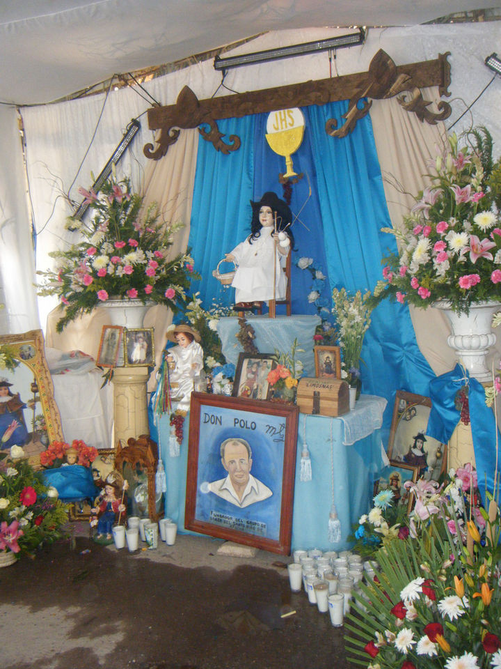 Celebran a Santo Niño de Atocha