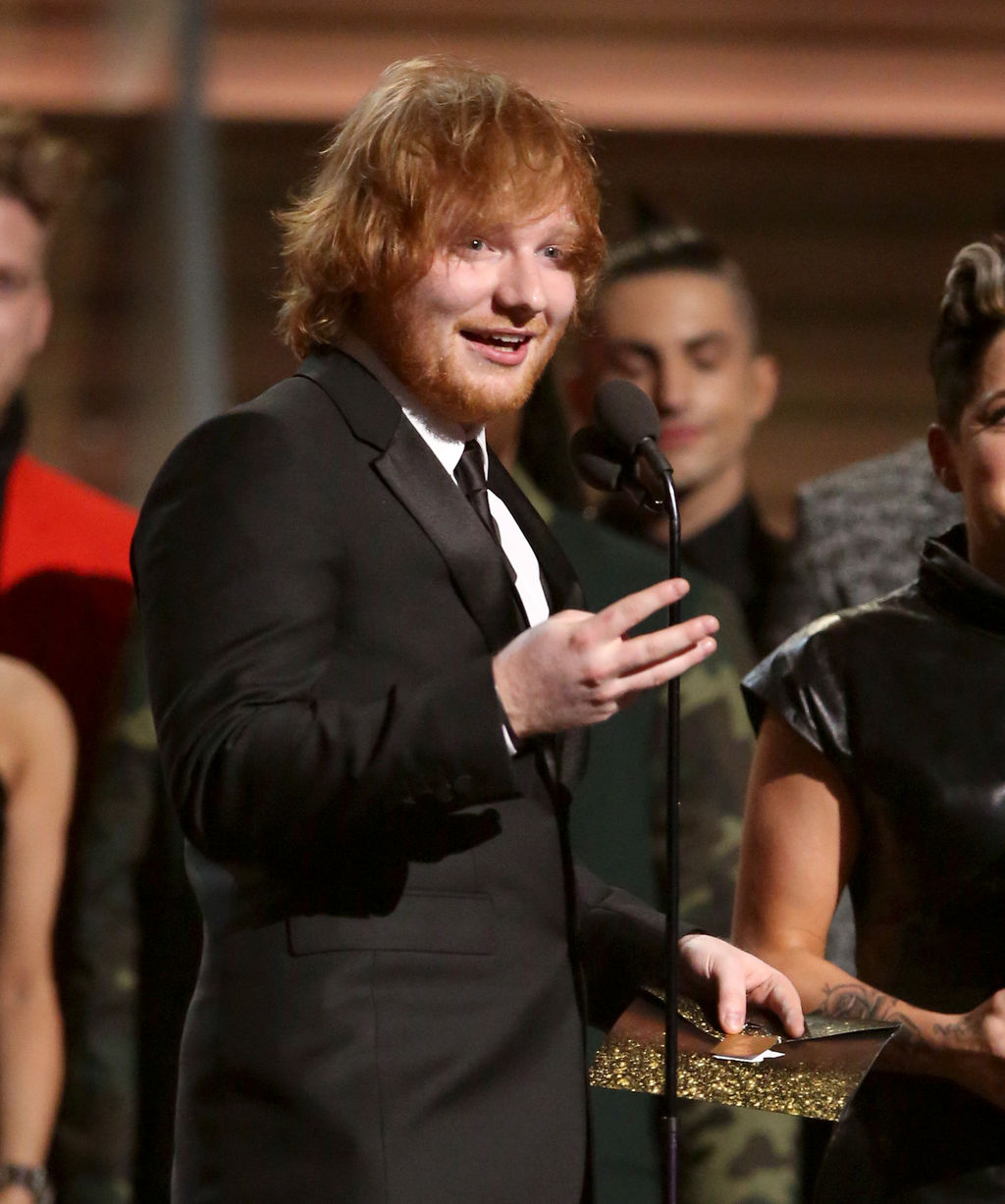Ed Sheeran se lleva el Grammy a Mejor canción del año