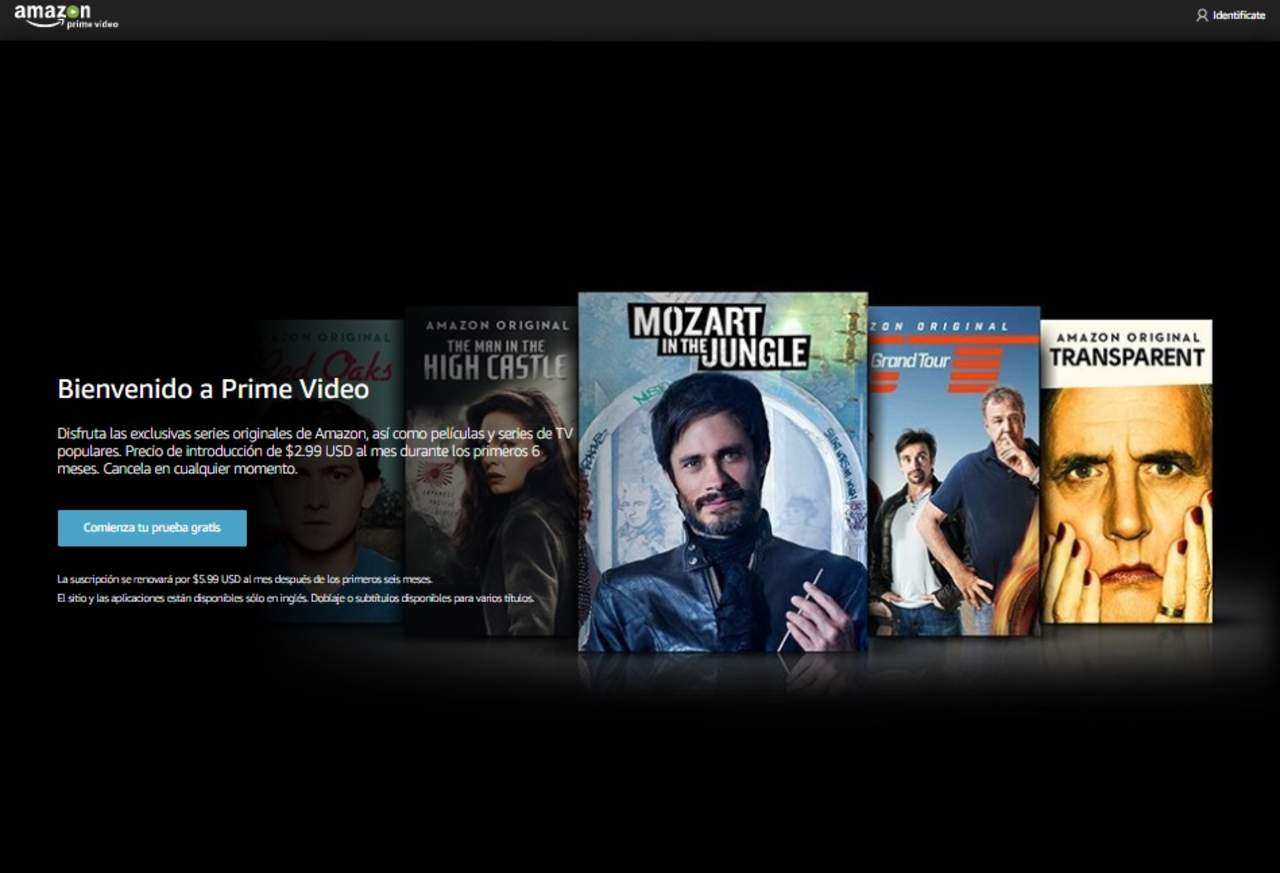 amazon prime video mexico gratis