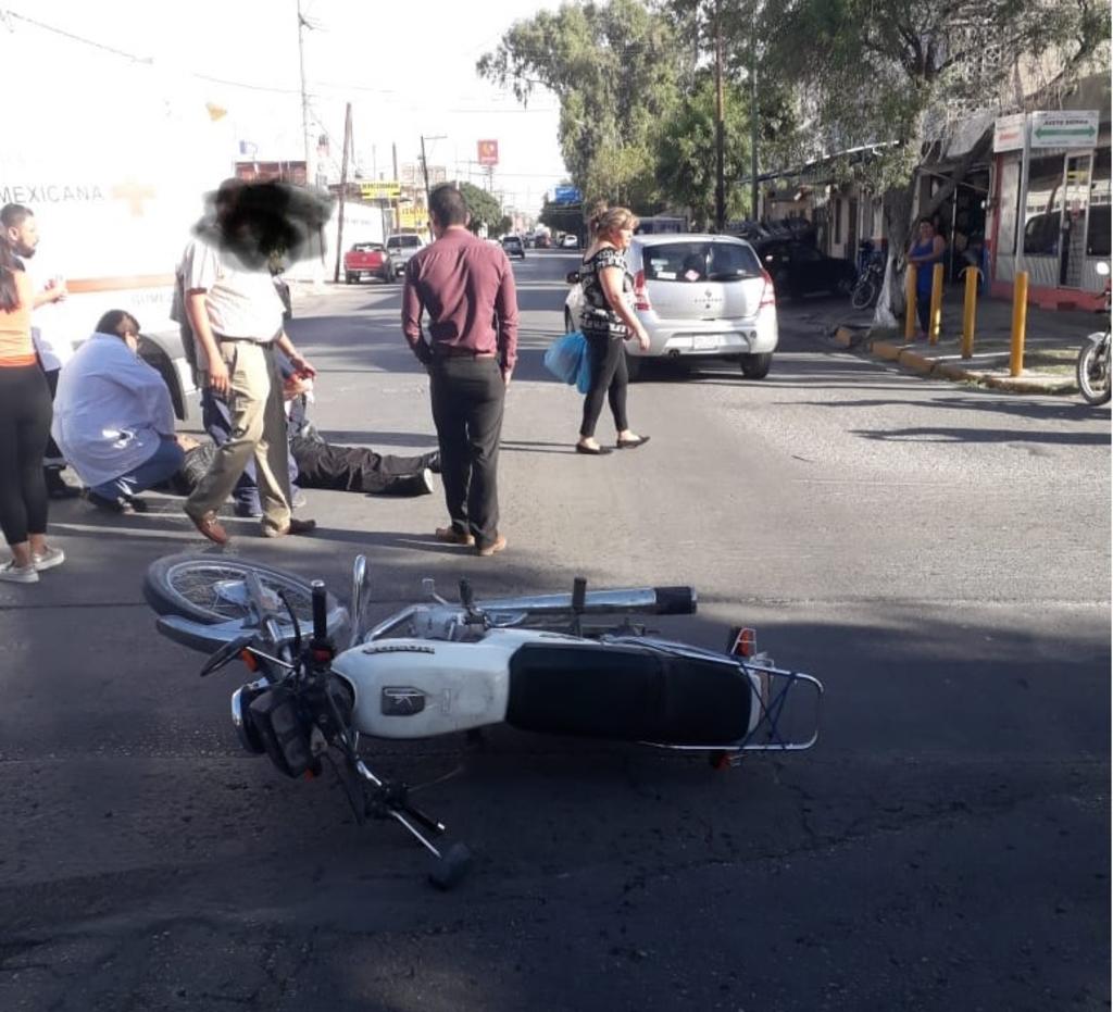 Motociclista Resulta Lesionado Al Ser Embestido Por Camioneta, El Siglo ...