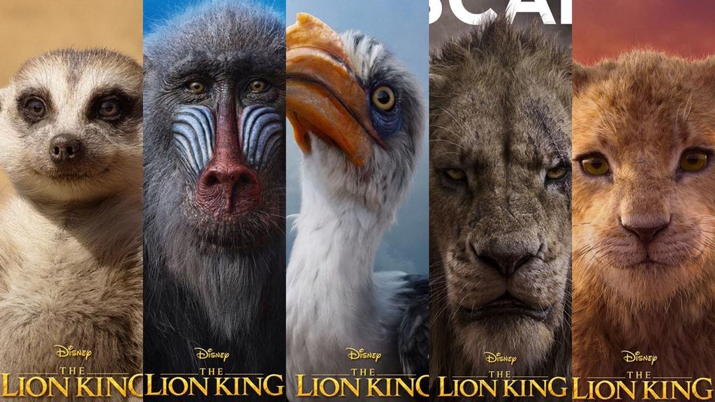 El Rey León liveaction lanza pósters oficiales de sus