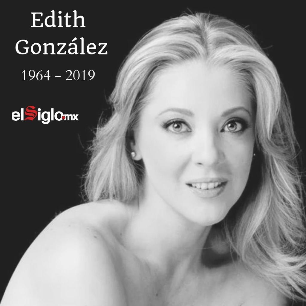 Resultado de imagen para edith gonzalez muere