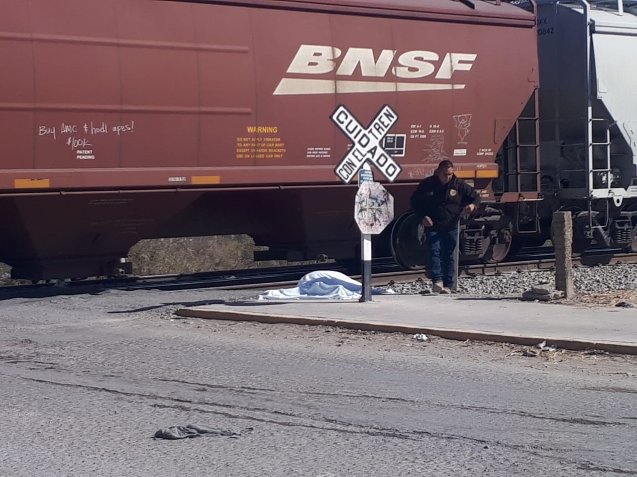 Septuagenaria muere arrollada por el tren en San Pedro