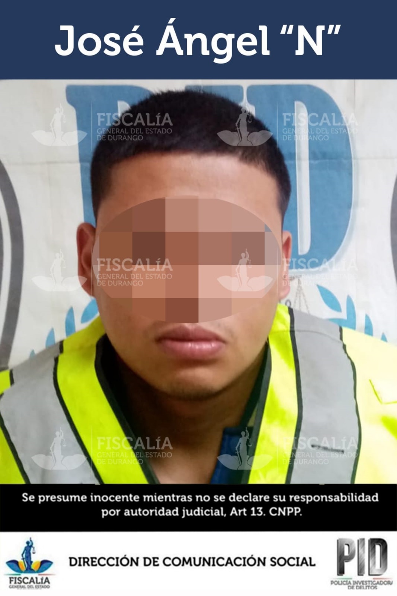 Aprehenden a presunto feminicida de joven en Gómez Palacio