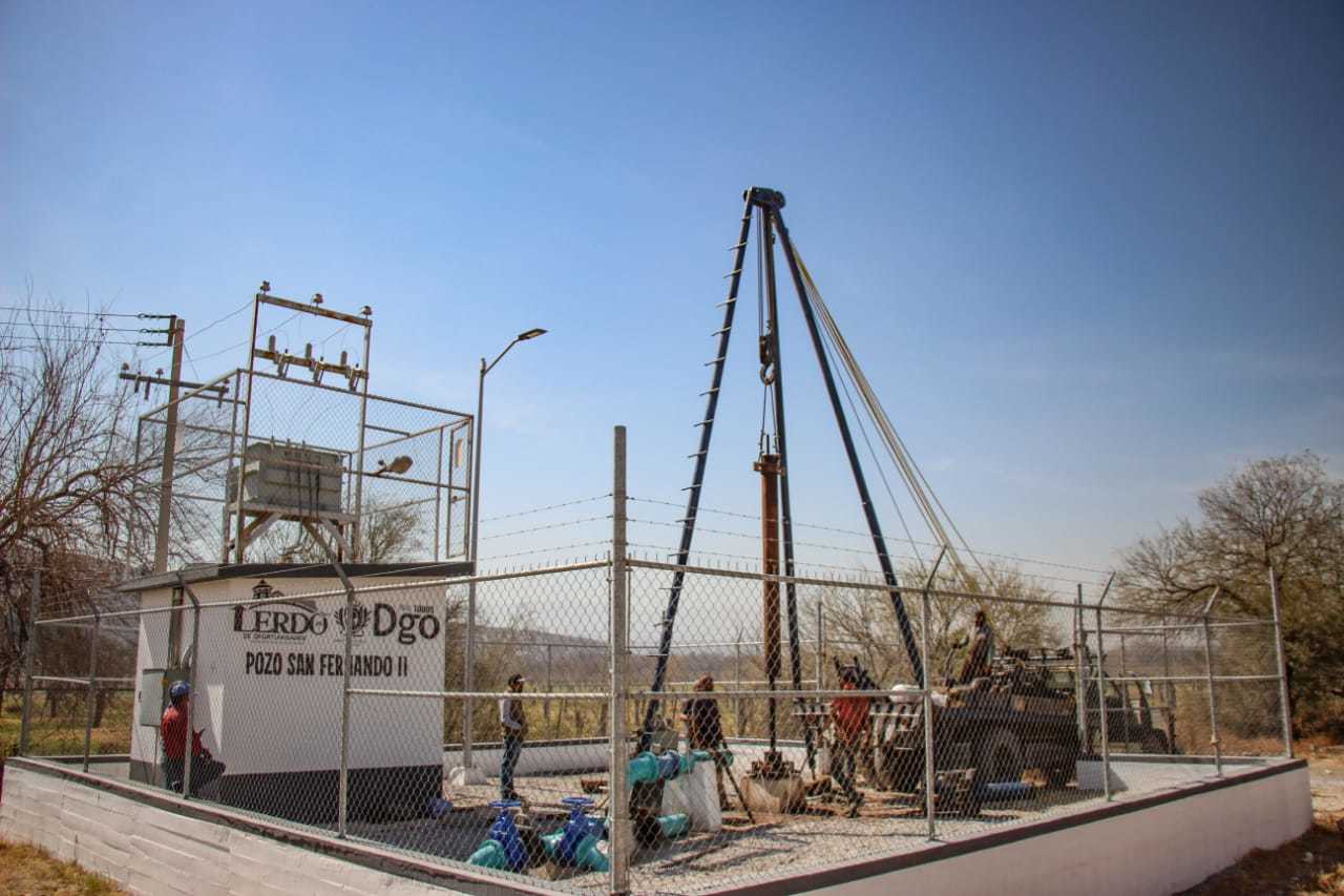 Autoridades de Lerdo evalúan nuevo pozo de agua potable en San Fernando