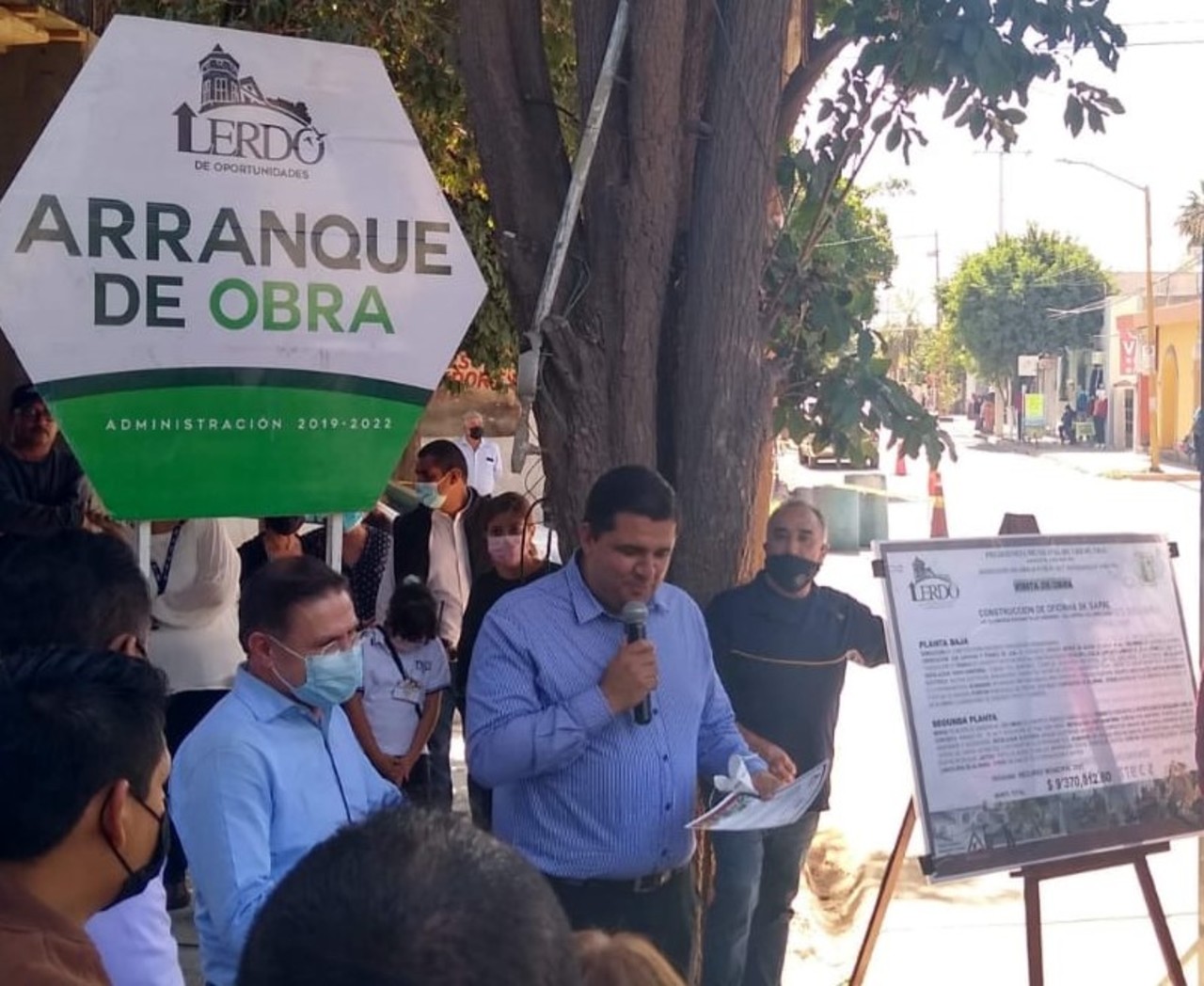 'Normaliza' alcalde de Lerdo costos de nuevo edificio del Sapal