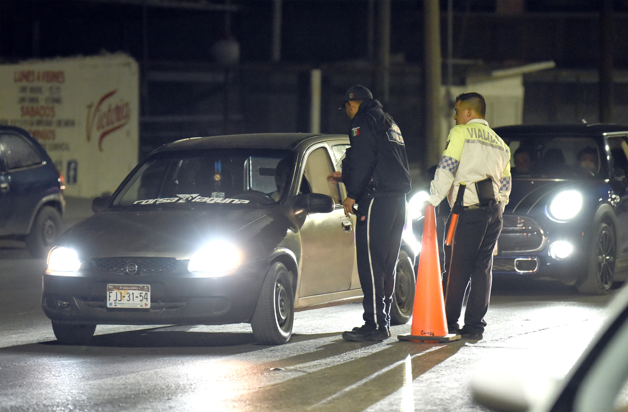 Bajan detenciones en alcoholímetro de Torreón