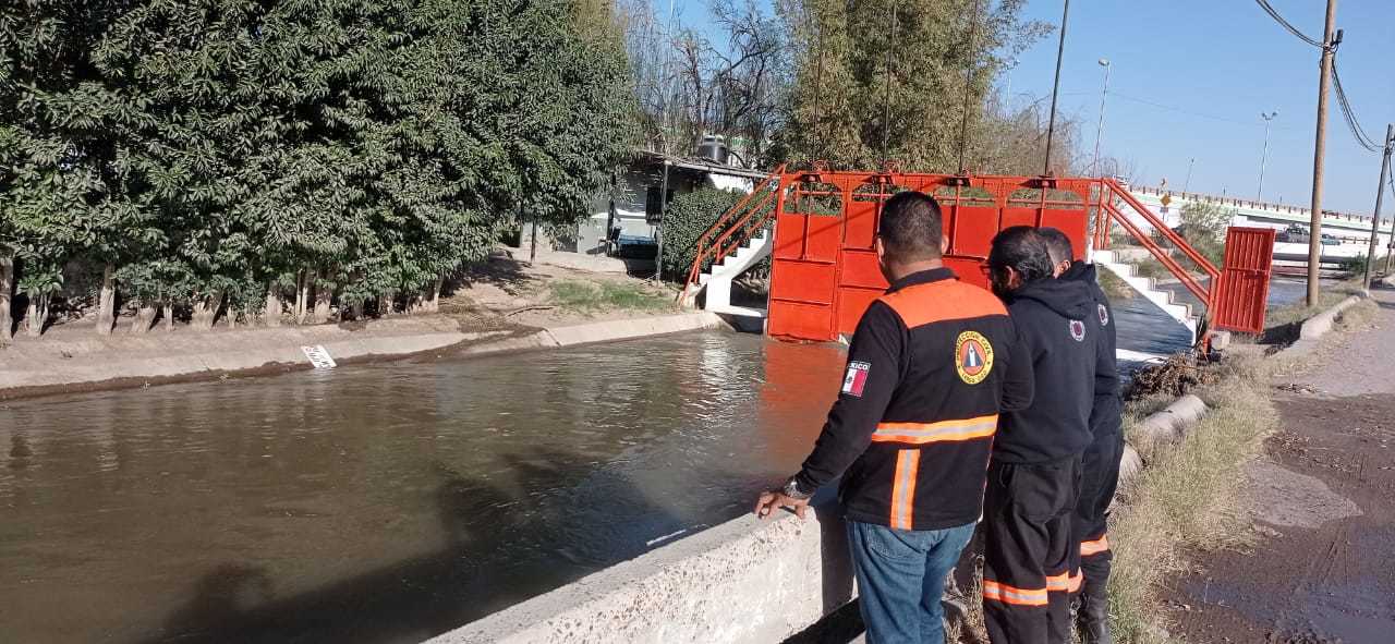 En marcha, operativo de vigilancia por llegada de agua a canales