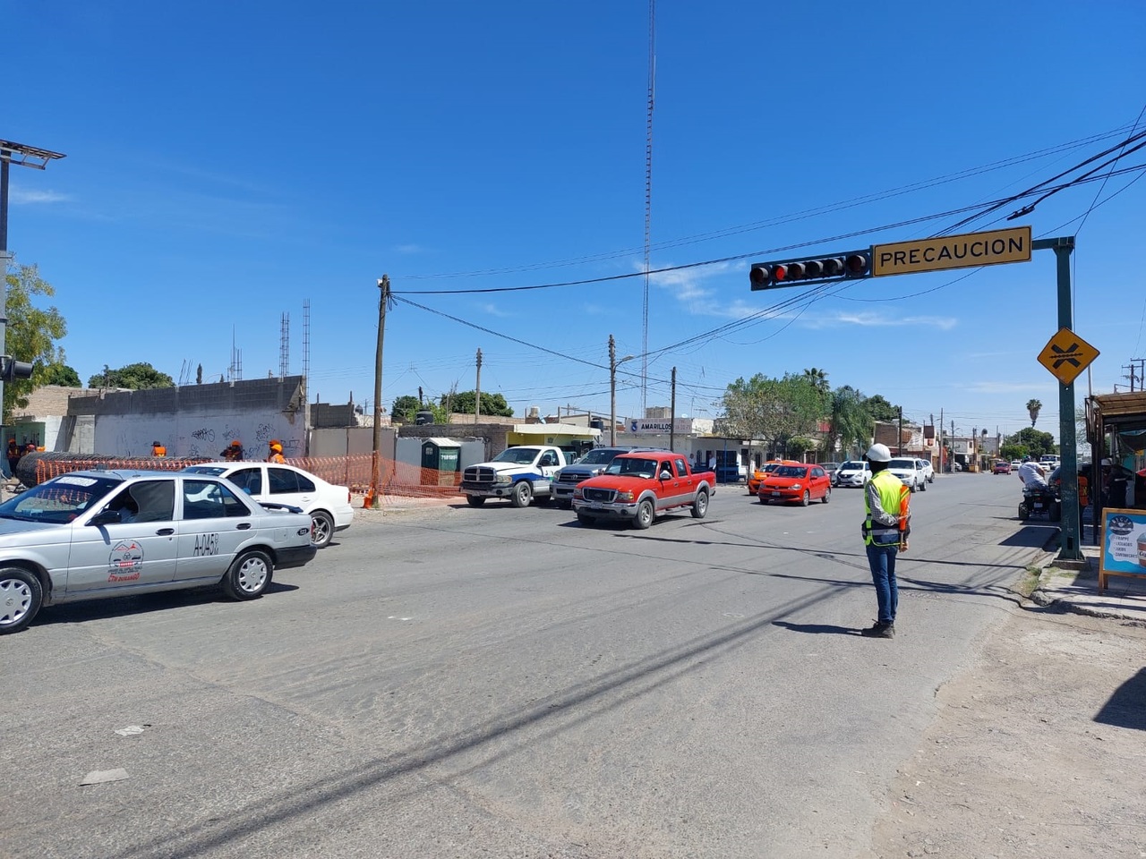 Reducirán flujo vial en crucero 5 de Mayo en Gómez Palacio