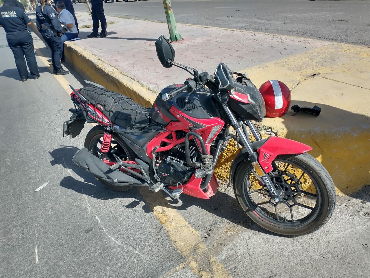 Conductor ebrio provoca accidente que deja lesionado a un motociclista en Gómez Palacio