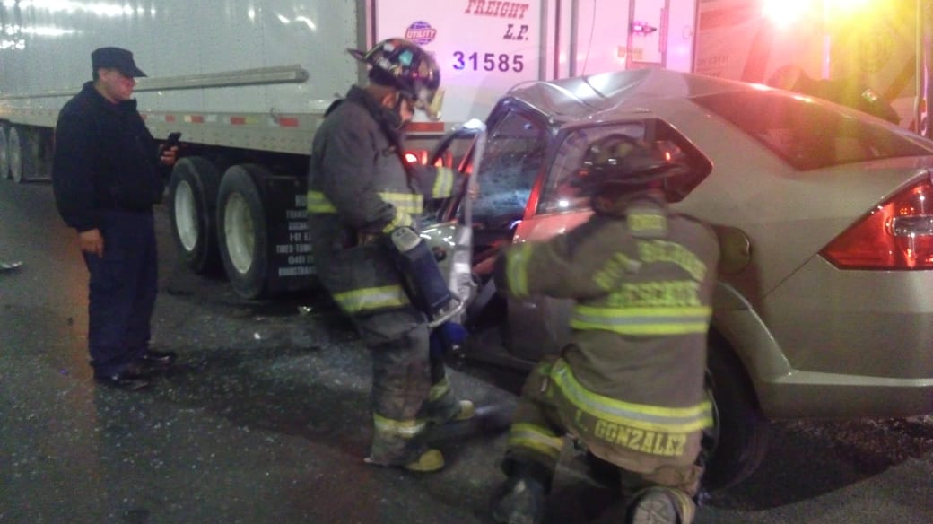 Conductor Se Impacta Contra Tr Iler Tras Dormitar Al Volante En Ramos