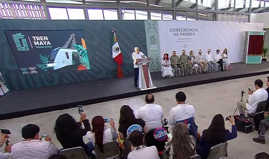 En Vivo Amlo Inaugura Primer Tramo Del Tren Maya Va De Campeche A