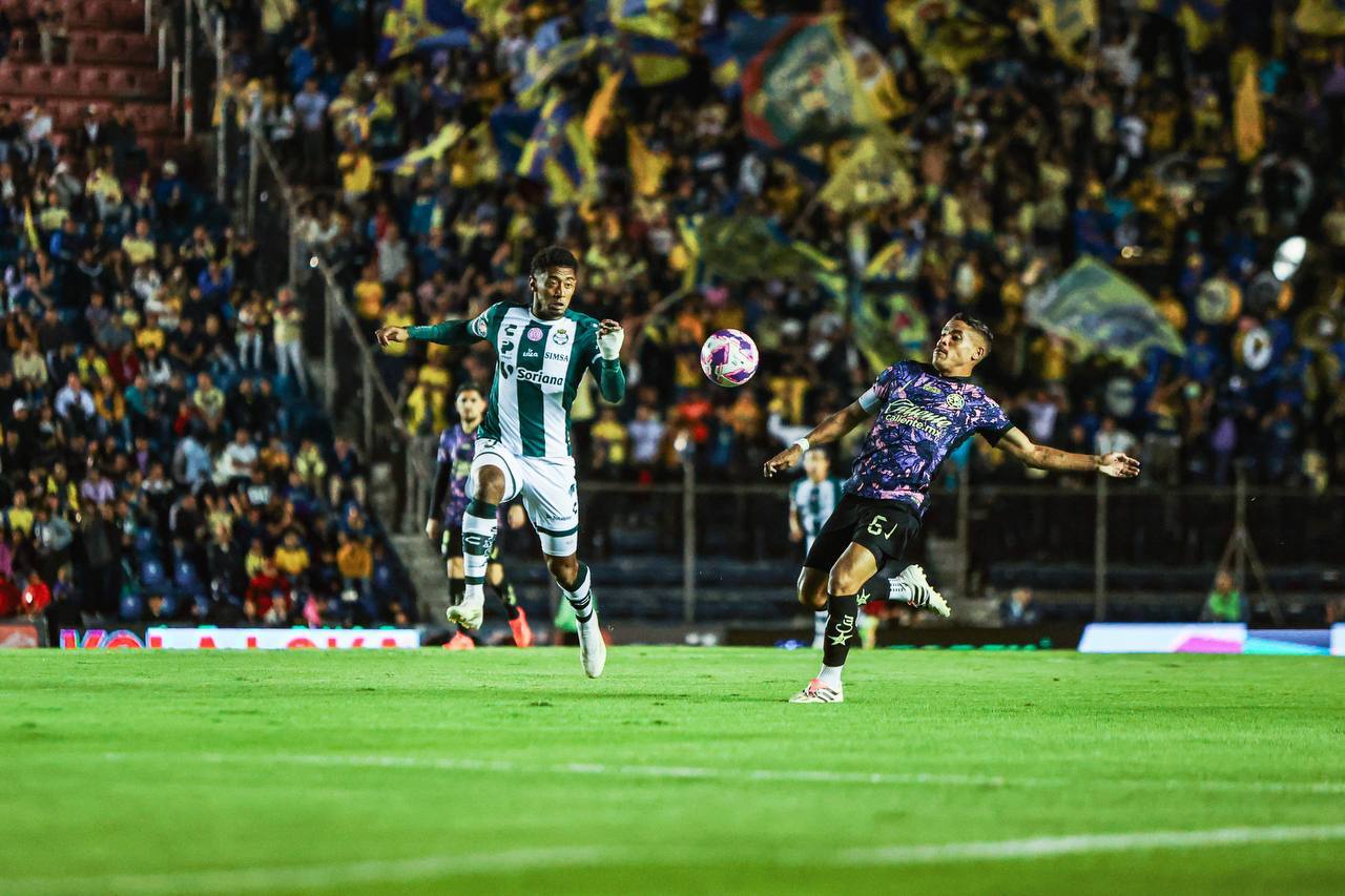 os Guerreros del Santos Laguna aguantaron hasta donde pudieron, se ilusionaron por un momento, pero la contundencia de las Águilas del América se impuso para que el actual bicampeón de la Liga MX s